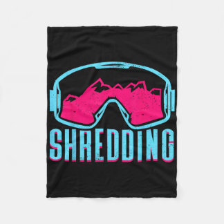 Shredding  フリースブランケット