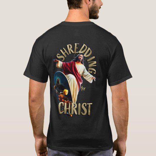 Shredding for CHRIST #2 Tシャツ (裏面)