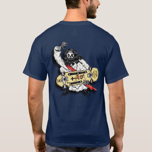 "Shredding for CHRIST Tシャツ (裏面)