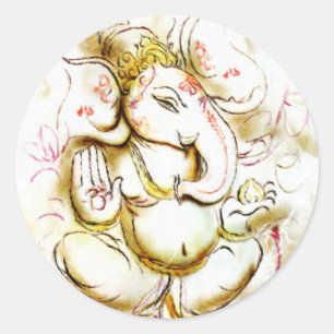 Shree Ganesh ラウンドシール