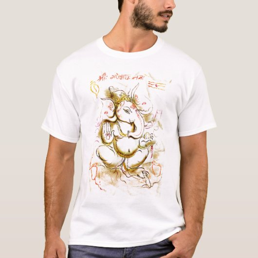 Shree Ganesh Tシャツ (正面)