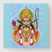 Shree Ram Wall Clock スクエア壁時計 (正面)