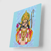 Shree Ram Wall Clock スクエア壁時計 (傾斜)
