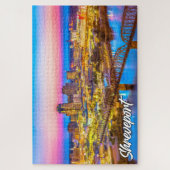 Shreveport、ルイジアナ、統一された州 ジグソーパズル (縦)