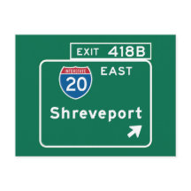 Shreveport、LAロードサイン