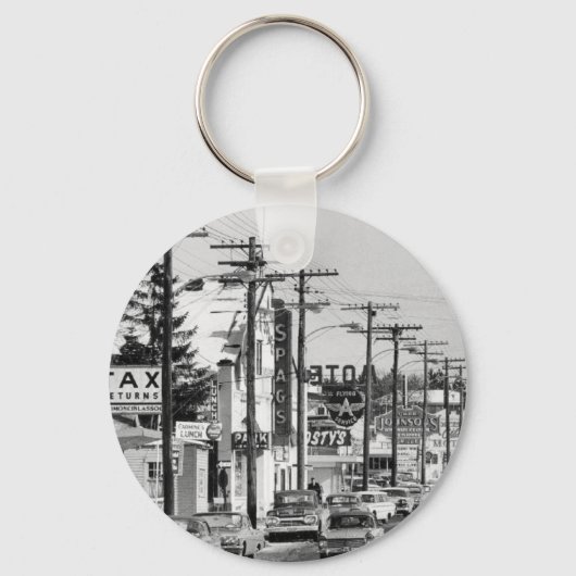 Shrewsbury MaのOld Rt 9 SPAGS キーホルダー (正面)