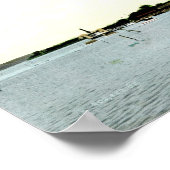 Shrewsbury River, Red Bank NJ, Vintage ポスター (角)
