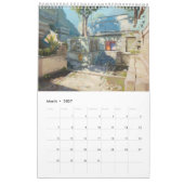ShreyasfineartによるCS2油絵カレンダー カレンダー (3月 2027)