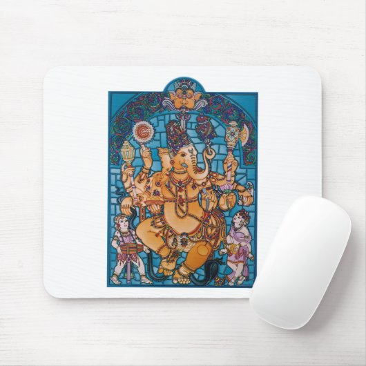 Shri Ganesh マウスパッド (マウス)