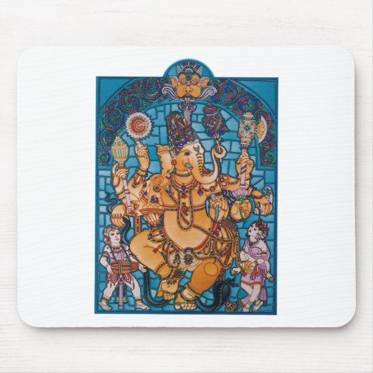 Shri Ganesh マウスパッド (正面)