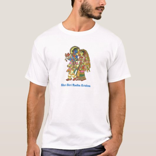 Shri Shri Radha Krishna Tシャツ (正面)