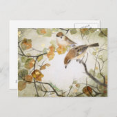 Shrikesの少し創造物Bull頭の郵便はがき ポストカード (正面/裏面)