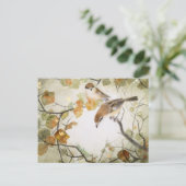 Shrikesの少し創造物Bull頭の郵便はがき ポストカード (スタンド正面)