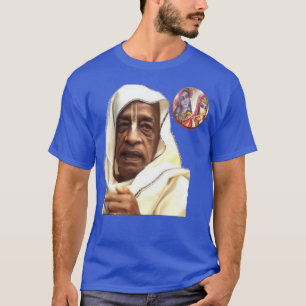 Shrila PrabhupadaはRadha-Krsnaのॐで仲介します Tシャツ