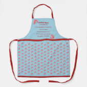 Shrimp Cocktail Recipe All-Over Print Apron エプロン (正面)