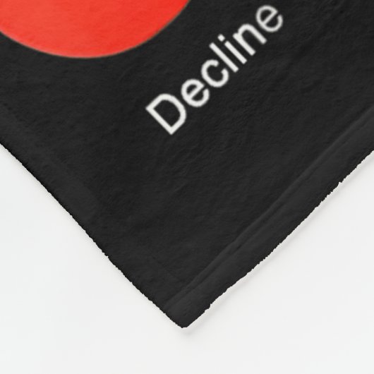 Shrimp Is Calling Funny Meme Mobile Call フリースブランケット (角)