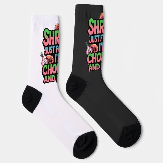Shrimp Just Found Out I'm Chopped and Unc ソックス (右)
