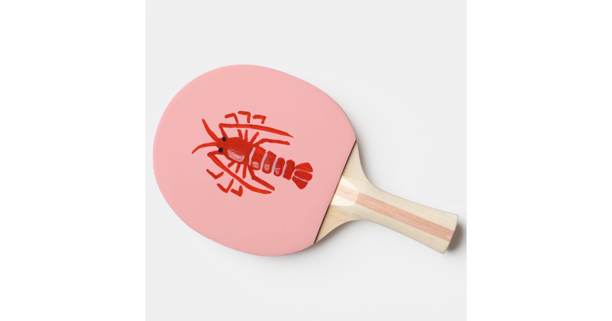 Shrimp Mt Fuji Ping Pong Paddle 海老 富士山 卓球ラケット Zazzle Co Jp