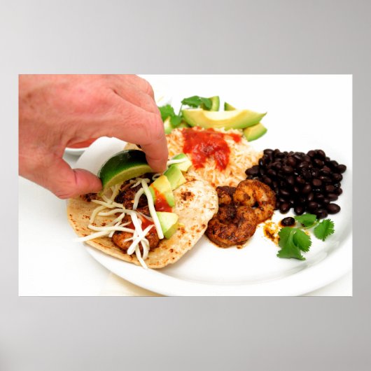 Shrimp Taco ポスター (正面)