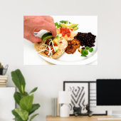 Shrimp Taco ポスター (ホームオフィス)