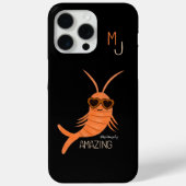 Shrimp with sunglasses Case-Mate iPhoneケース (裏面)