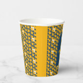 SHRIMPLYブルーイエローアーキカーベイビーシャワー 紙コップ (右)