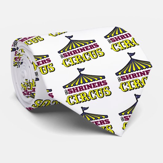 Shrinersのサーカス ネクタイ (ロール)