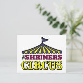 Shrinersのサーカス ポストカード (スタンド正面)