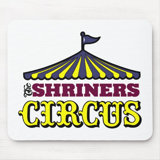 Shrinersのサーカス マウスパッド (正面)