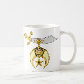 SHRINERSの紋章を個人化して下さい コーヒーマグカップ