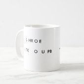 SHROE TKOUPB裁判所の報告の可愛い人のマグ-減速 コーヒーマグカップ (正面左)