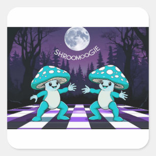 ShroomブギーTシャツ スクエアシール