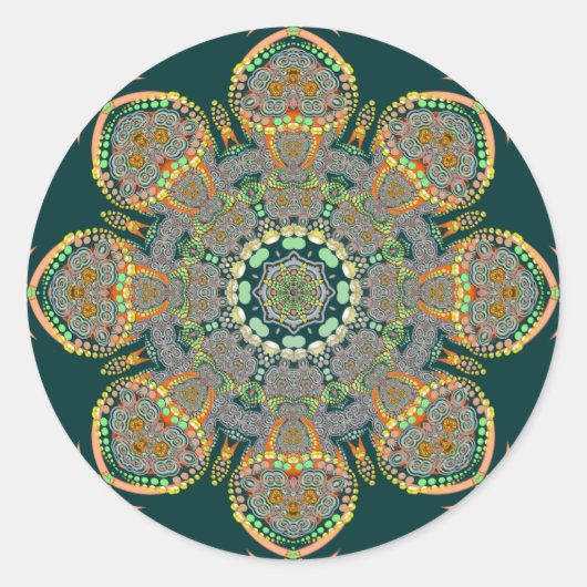 Shroom Circleシール ラウンドシール (正面)