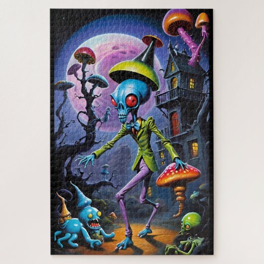 Shroom Townファンタジー ジグソーパズル (縦)