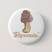 Shroomin 缶バッジ (正面)