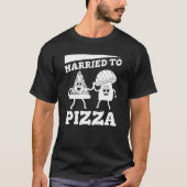 Shrooming Pizza Mushrooming - Mycology Hunter Fung Tシャツ (正面)