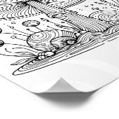 SHROOMYポスター紙（マット） ポスター (角)