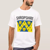 Shropshire // English County Flag Tシャツ (正面)