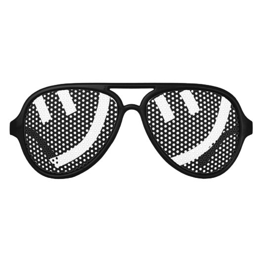 Shrug Emoticon O_(ツ)_/Kaomoji日本の氏 アビエーターサングラス (正面)