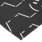 Shrug Emoticon O_(ツ)_/Kaomoji日本の氏 テーブルクロス (アングル)