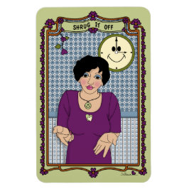 Shrug It Off_A_4x6冷蔵庫 マグネット