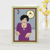 Shrug It Off_A_Greeting カード (黄色い花)