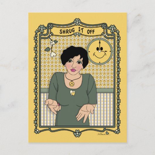 Shrug It Off_C_ポストカード ポストカード (正面)