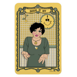 Shrug It Off_C_4x6冷蔵庫 マグネット