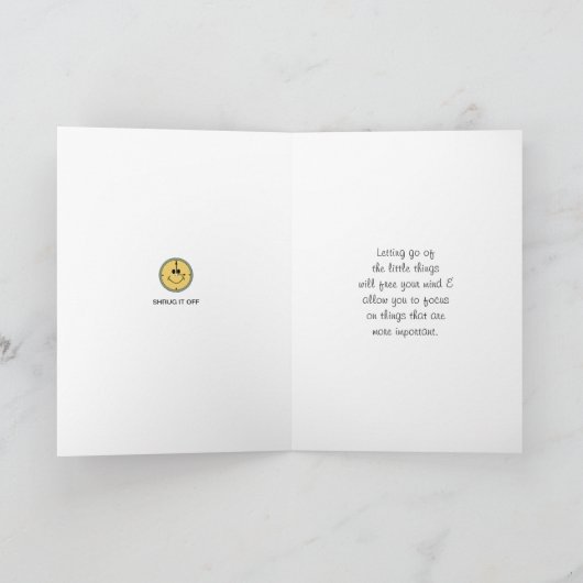 Shrug It Off_C_Greeting カード (内部)