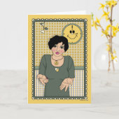 Shrug It Off_C_Greeting カード (黄色い花)