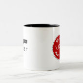 Shruggieはマグを知っていません ツートーンマグカップ (中央)