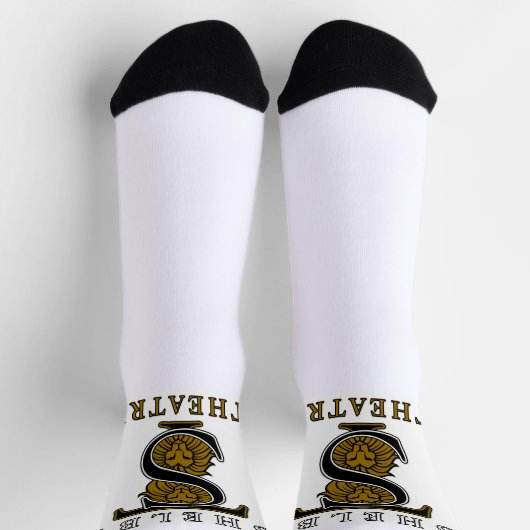 SHSシアターシンプルロゴソックス ソックス (上部)