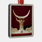 Shuのヘッドレスト、空気のエジプトの神 メタルオーナメント (右)