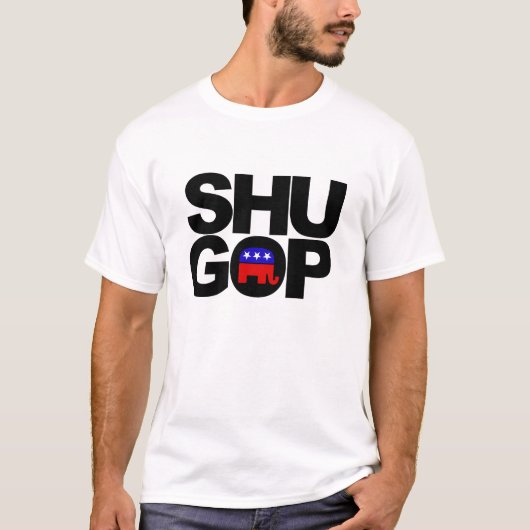 SHUのCRのTシャツの白 Tシャツ (正面)